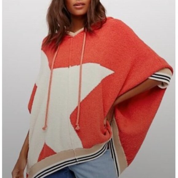 Free People "I Know Places Star Hoodie - Picture 2 of 8